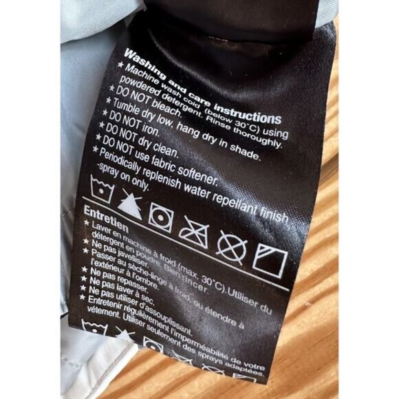 Burton Hooded Snowboarding Jacket Size Medium Women’s White Full Zip/Snap - Picture 5 of 9